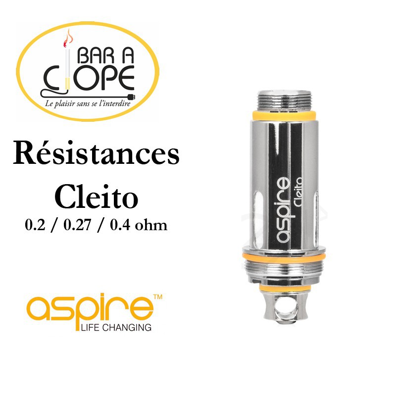 Résistances Cleito de Aspire