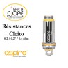 Résistances Cleito de Aspire