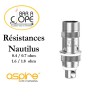 Résistances Nautilus De Aspire