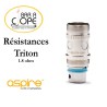 Résistances Triton de Aspire