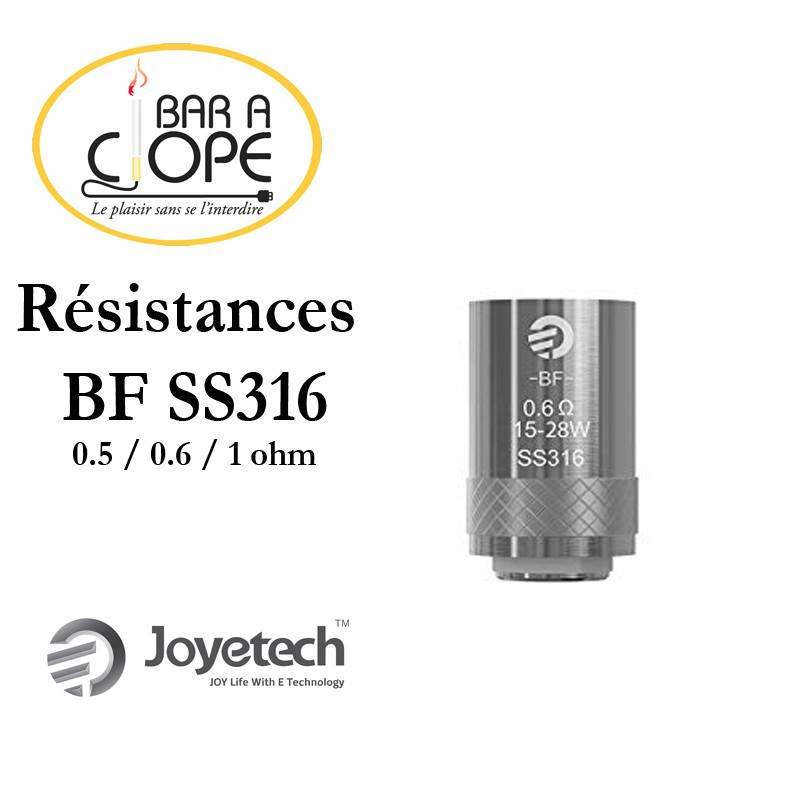 Résistances BF SS316 de Joyetech
