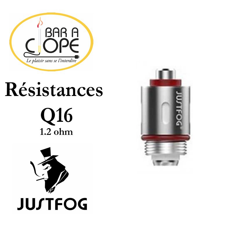 Résistances Q16 de Jusfog