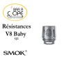 Résistances V8 Baby de Smok