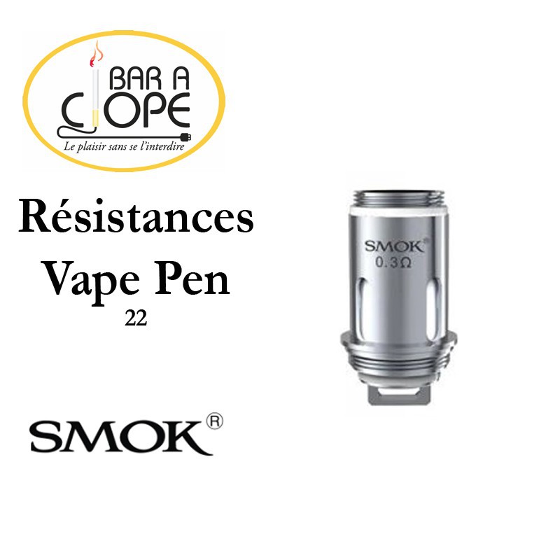 Résistances Vape Pen 22 de Smok