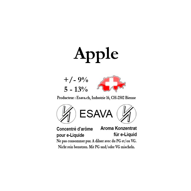 Concentré Apple 10ml de Esava