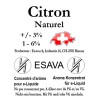 Concentré Citron 10ml de Esava