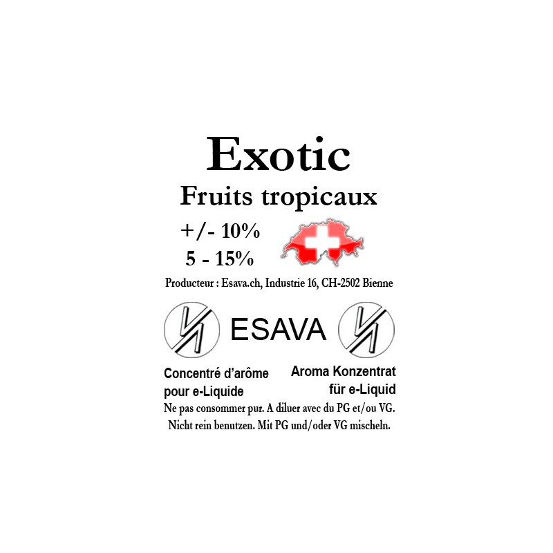 Concentré Exotic 10ml de Esava