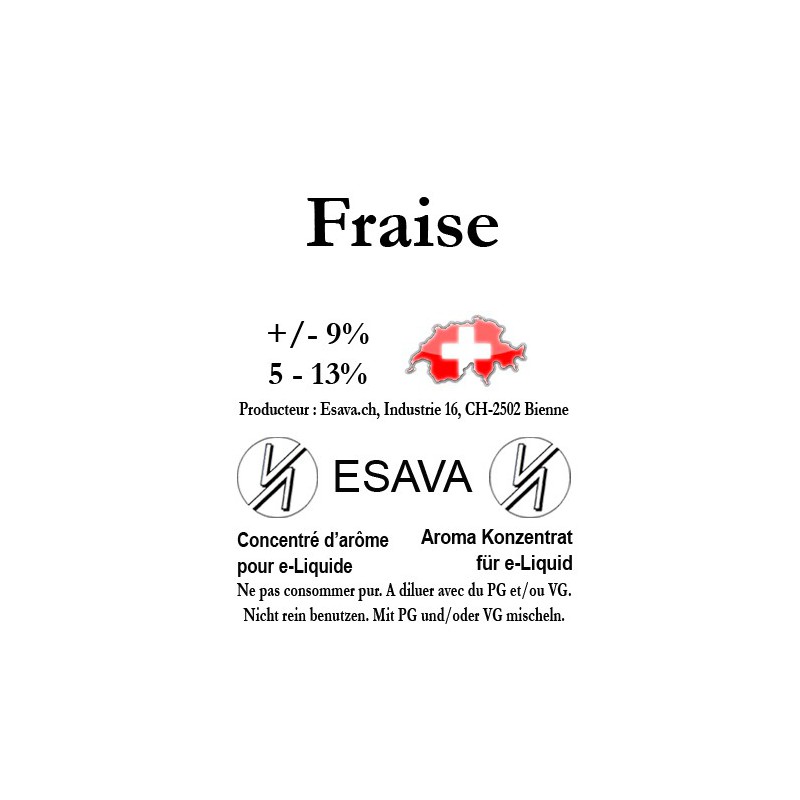 Concentré Frais 10ml de Esava