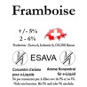 Concentré Framboise 10ml de Esava