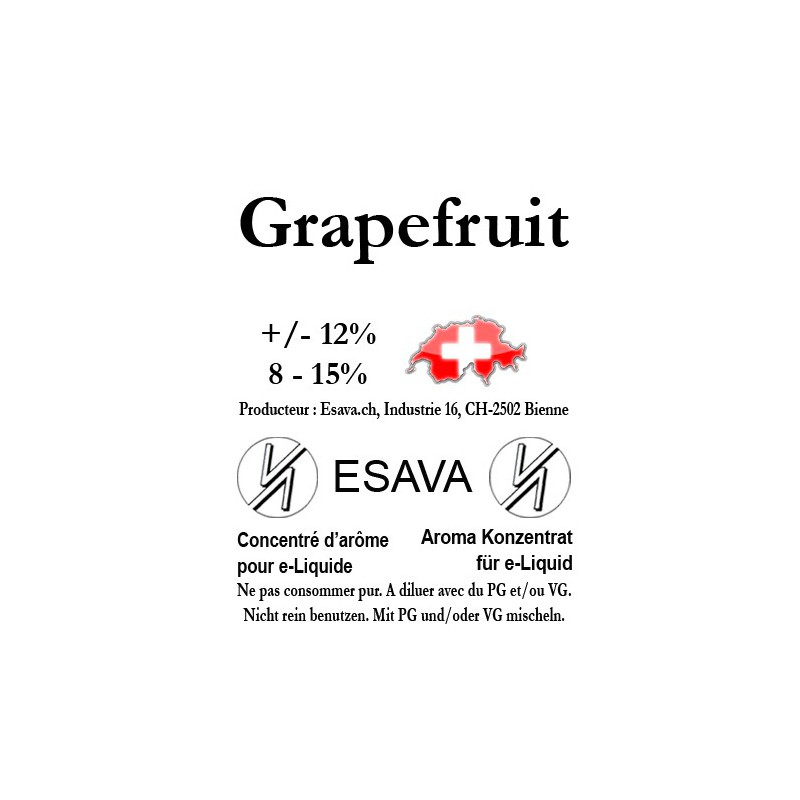 Concentré Grapefuit 10ml de Esava