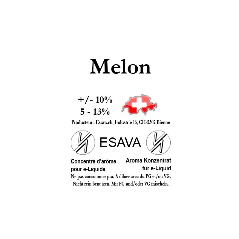 Concentré Melon 10ml de Esava