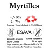 Concentré Myrtilles 10ml de Esava