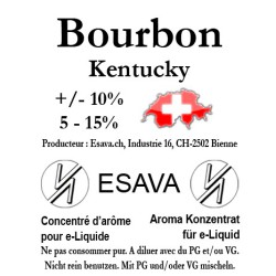 Concentré Bourbon Kentucky 10ml de Esava
