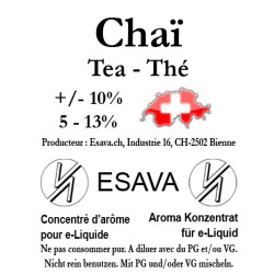 Concentré Chaï Tea 10ml de...