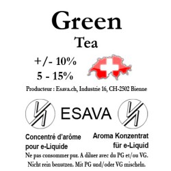 Concentré Green Tea 10ml de Esava