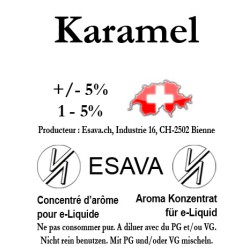 Concentré Karamel 10ml de Esava