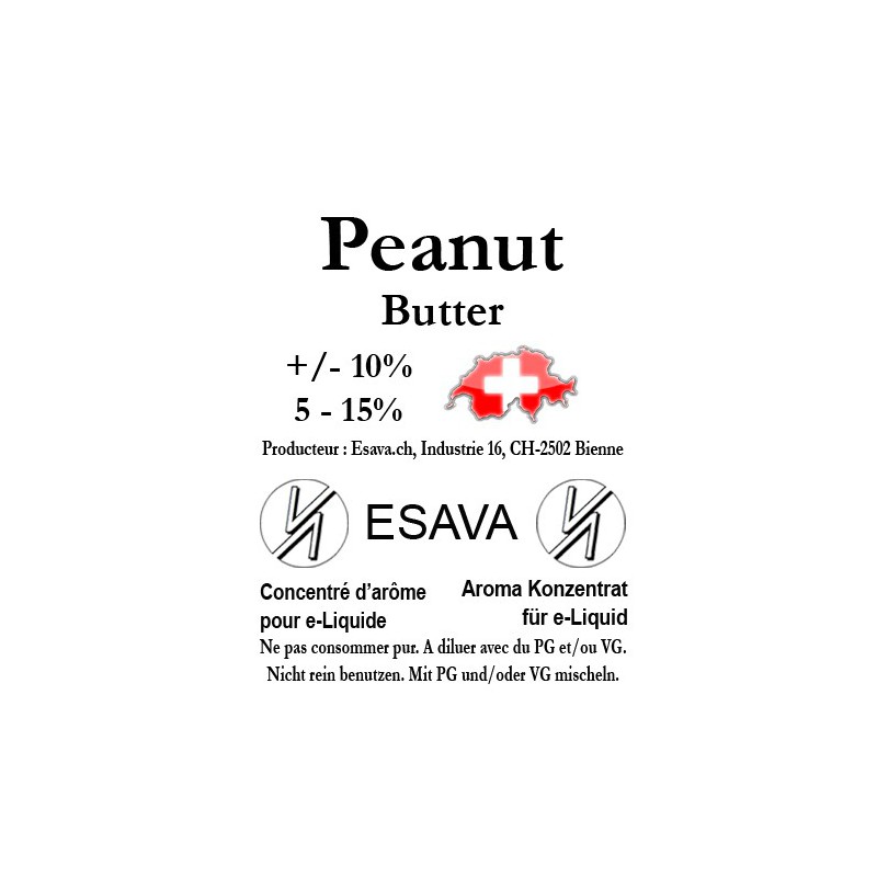 Concentré Peanut Butter 10ml de Esava