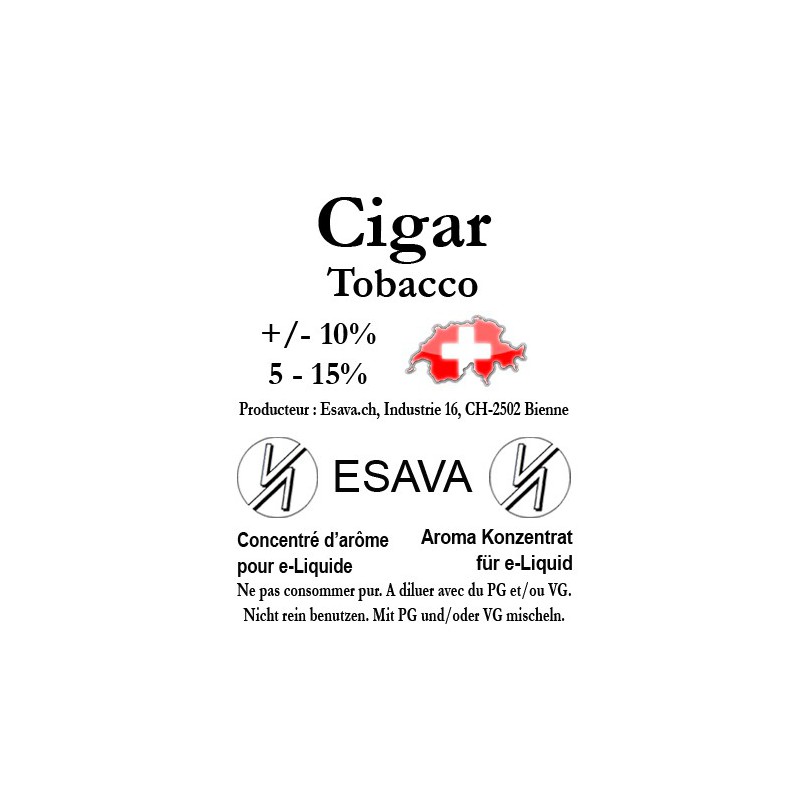 Concentré Cigar 10ml de Esava