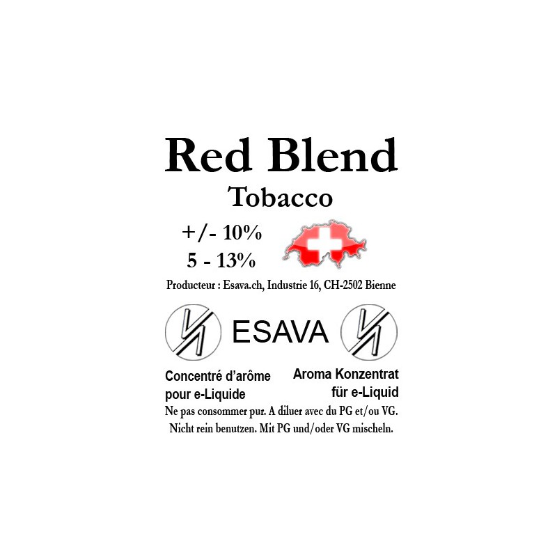 Concentré Red Blend 10ml de Esava