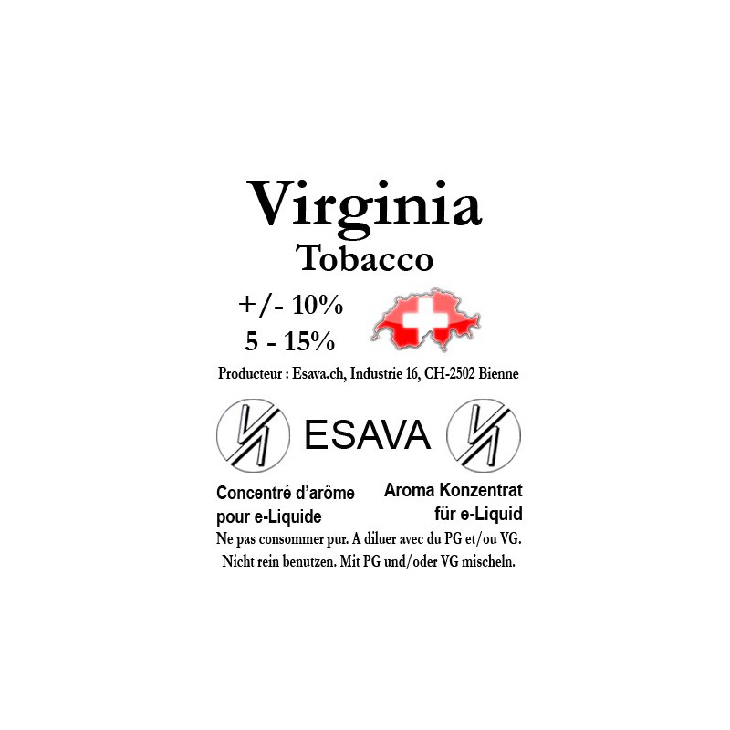 Concentré Virginia 10ml de Esava