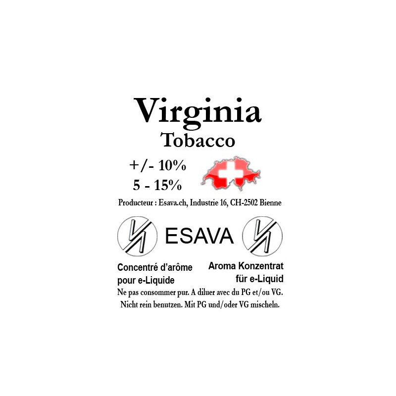 Concentré Virginia 10ml de Esava