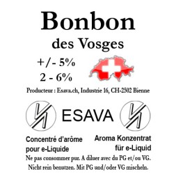 Concentré Bonbon des Vosges 10ml de Esava