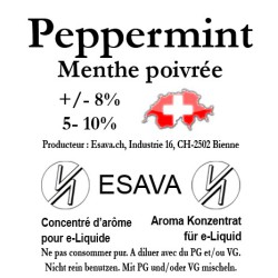 Concentré Peppermint 10ml de Esava