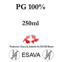 Base PG 100% 250ml de Esava
