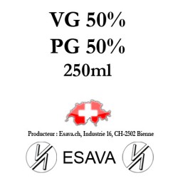 Base VG 50% / PG 50% 250ml de Esava