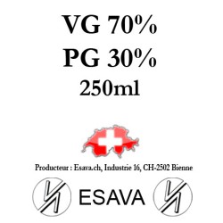 Base VG 70% / PG 30% 250ml de Esava
