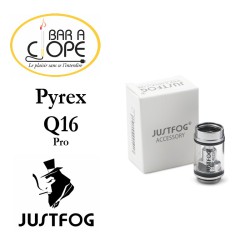 Verres / Pyrex Q16 Pro de Justfog